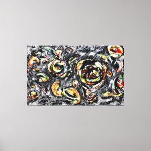 J. P. - OCEAN GREYNESS - 1953 - Abstract - Canvas Print