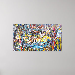 J. P. - Pasiphaë - 1943 - Abstract Expressionism - Canvas Print