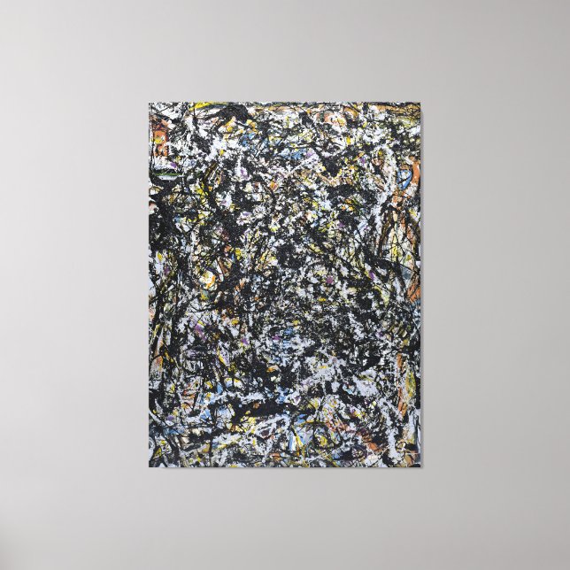 J. P. - SEA CHANGE - 1947 - Action Painting - Canvas Print (Front)