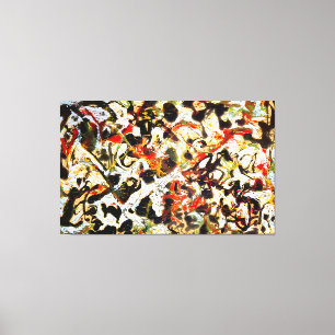 J. P. - SEARCH - 1955 - Abstract Expressionism -  Canvas Print