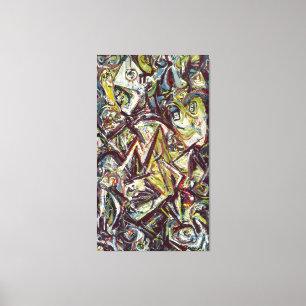 J. P. - TROUBLED QUEEN - 1945 - Abstract - Canvas Print