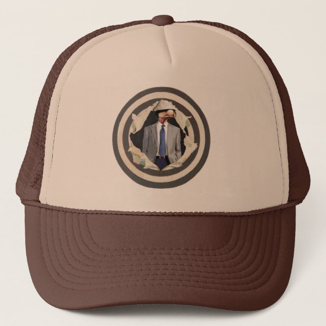 J Paul the Janitor Trucker Hat (Front)