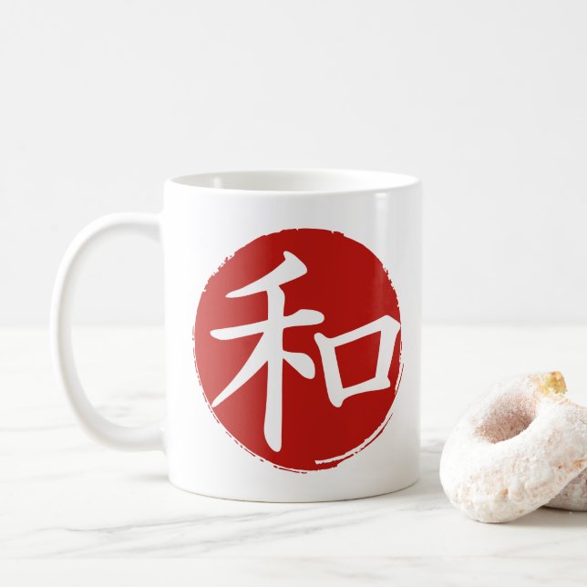 J-Peace Coffee Mug (With Donut)