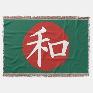 J-Peace Throw Blanket