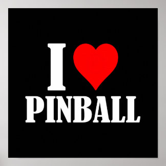 J'❤️ Pinball, J'aime Poster Pinball #10