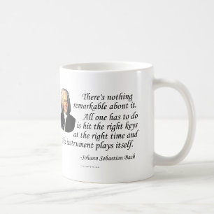 J.S. Bach on Playing Coffee Mug