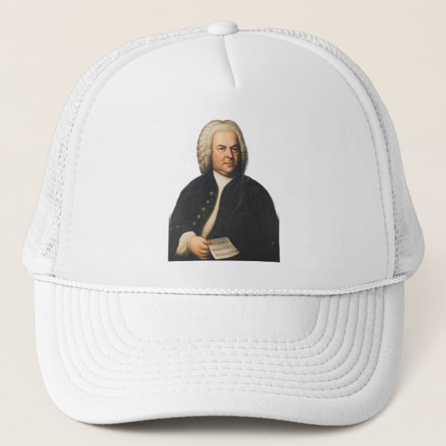 J.S. Bach portrait Trucker Hat (Front)