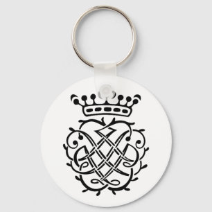 J.S. Bach seal Keychain