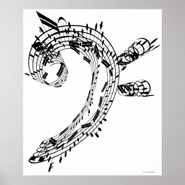 J.S.Bach's Cello Suite Poster (Front)