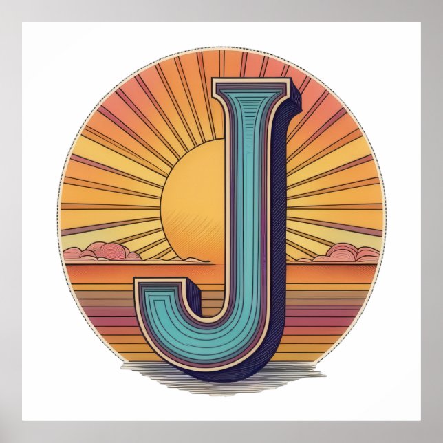 J Sunrise Splendour Poster (Front)