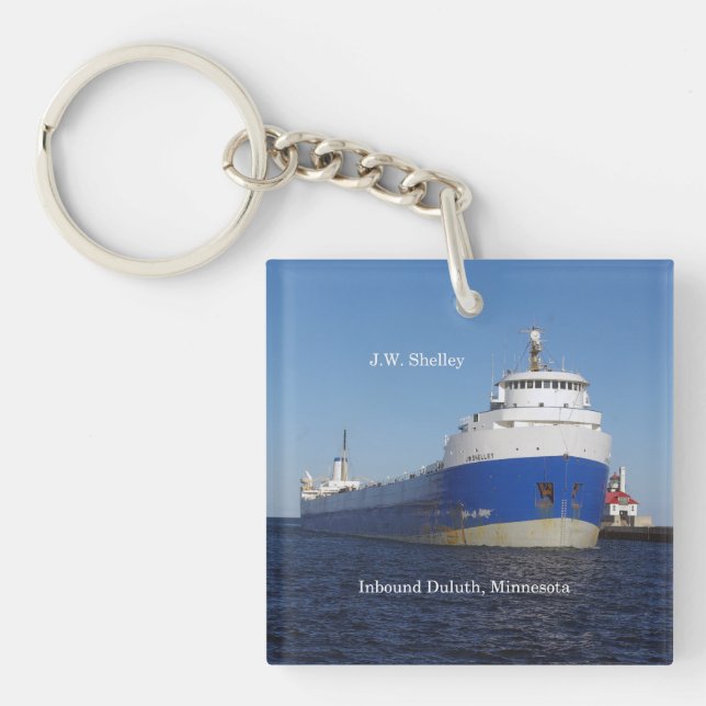 J.W. Shelley key chain (Front)