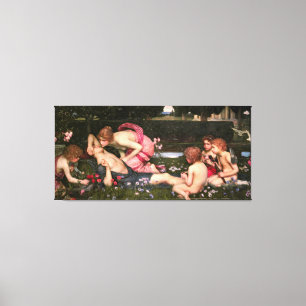 J. W. WATERHOUSE - THE AWAKENING OF ADONIS - 1899 CANVAS PRINT