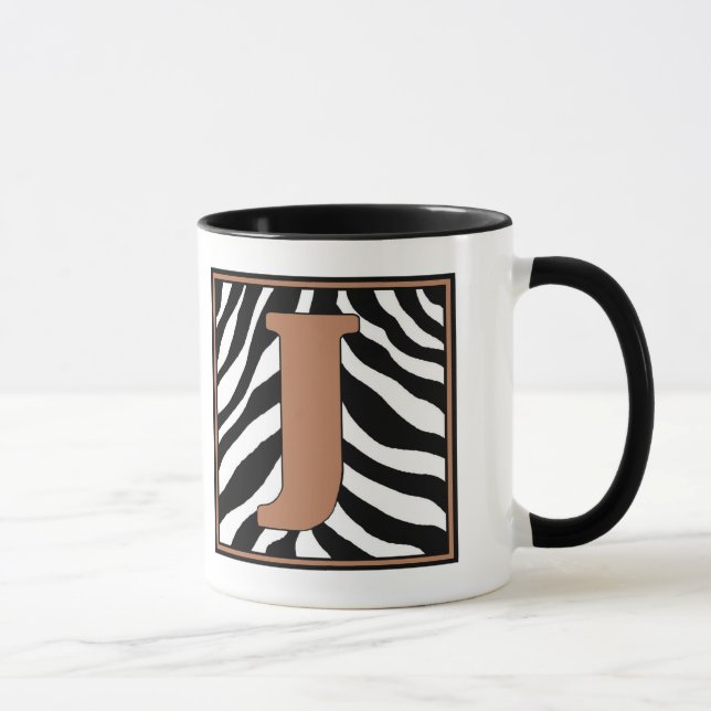J-Zebra Coffee Mug (Right)