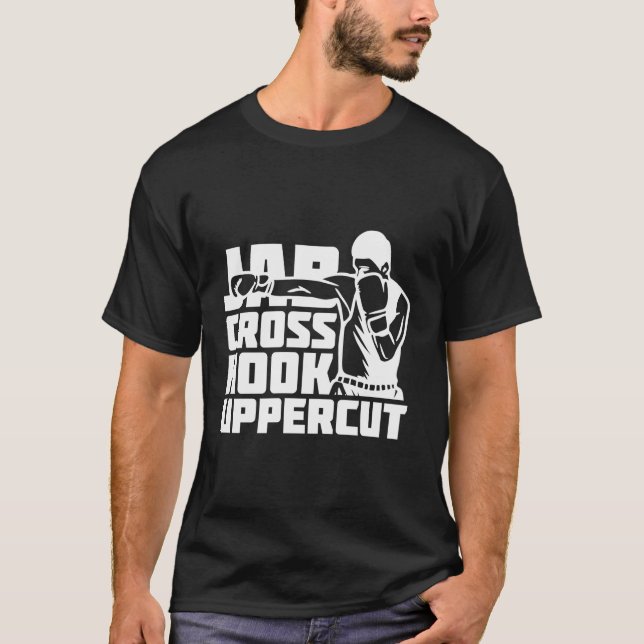 Jab Cross Hook Uppercut T-Shirt (Front)