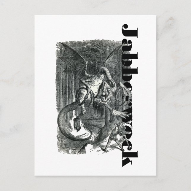 Jabberwock Postcard (Front)