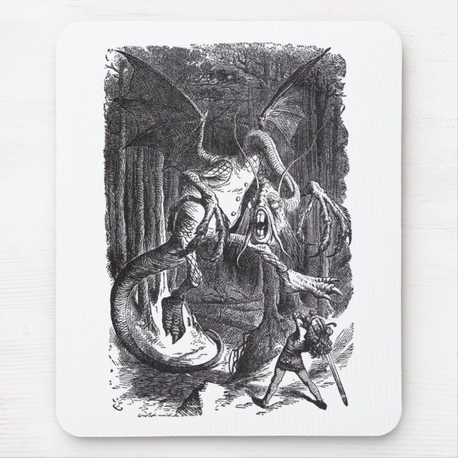 Jabberwocky Mouse Pad (Front)