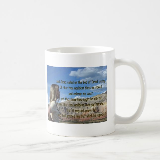Jabez Prayer Coffee Mug (Right)