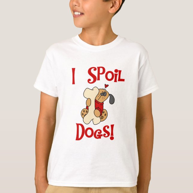 J'abîme des T-shirts et des cadeaux de chiens (Devant)