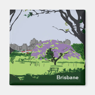Jacaranda In Bloom Magnet