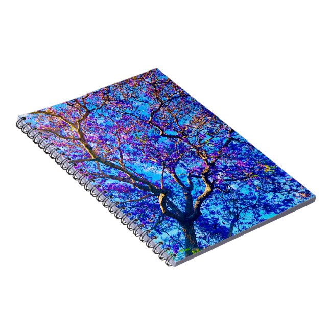 Jacaranda Notebook  (Right Side)