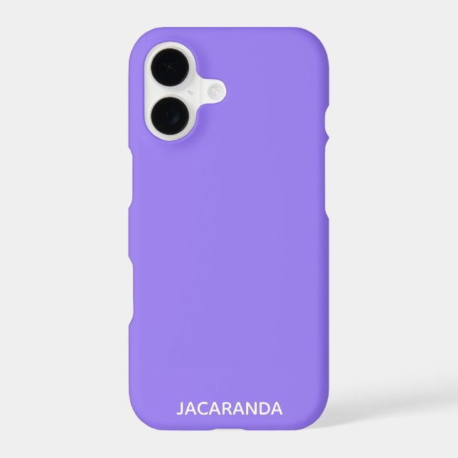 Jacaranda purple color (Verso)