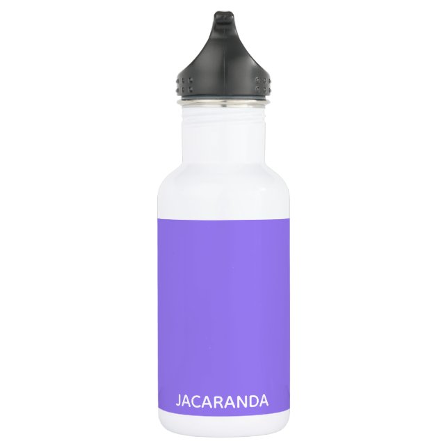 Jacaranda purple colour name 532 ml water bottle (Right)