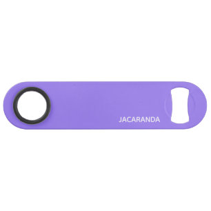 Jacaranda purple colour name bar key