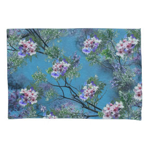Jacaranda Spring Blooms Repeat Patterns Pillowcase