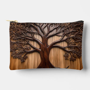Jacaranda Tree: Nature's Artistry in Wood, Accessory Pouch