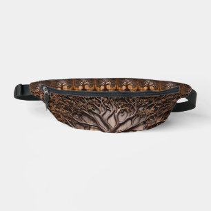 Jacaranda Tree: Nature's Artistry in Wood, Fanny Pack