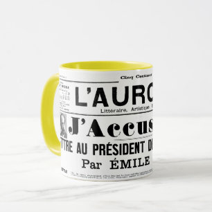 J'accuse Emile zola mug
