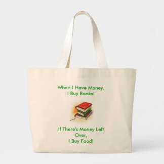 J'achète des livres ! sac fourre-tout