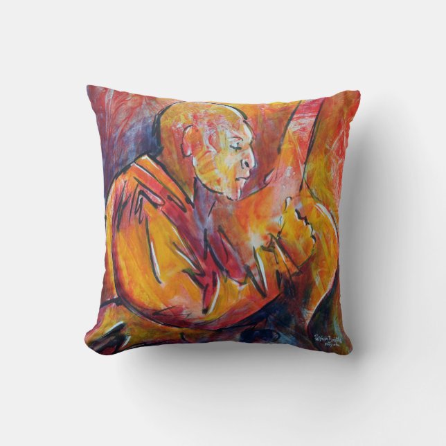 Jacinto 2008 throw pillow (Front)