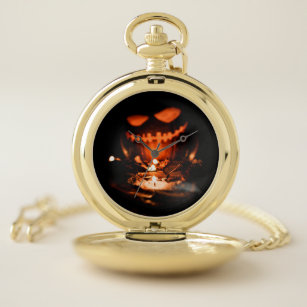 Jack and candle pocket watch