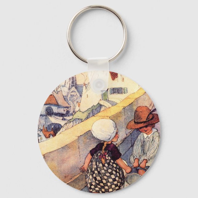 Jack and Jill Keychain (Front)