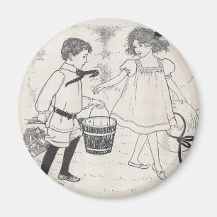 Jack and Jill Magnet