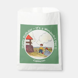 Jack and Jill Mother Goose Birthday Party Items  Favour Bag