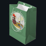 Jack and Jill Mother Goose Birthday Party Items  Medium Gift Bag<br><div class="desc">Nursery Rhyme illustration from "The Real Mother Goose" by Blanche Fisher Wright (1916). An out-of-copyright, public domain image. This is made from a very high resolution image, scanned directly form the original source, and thus offers the highest quality available. Jack and Jill went up the hill, To fetch a pail...</div>