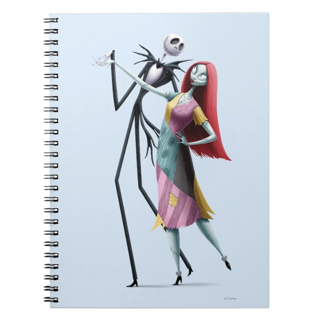 Jack and Sally Dancing Notebook (Front)