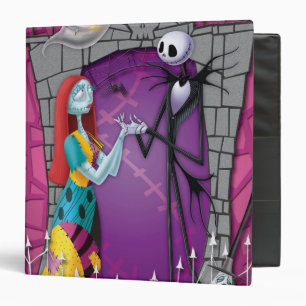 Jack and Sally Holding Hands Binder