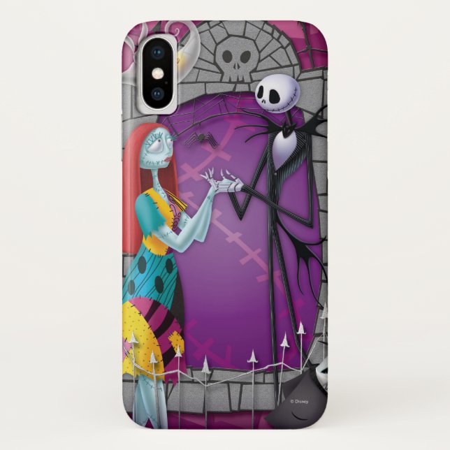 Jack and Sally Holding Hands Case-Mate iPhone Case (Back)
