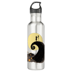 Jack and Sally   Moon Silhouette 710 Ml Water Bottle
