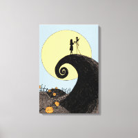 Jack and Sally | Moon Silhouette