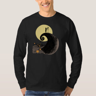 Jack and Sally   Moon Silhouette T-Shirt