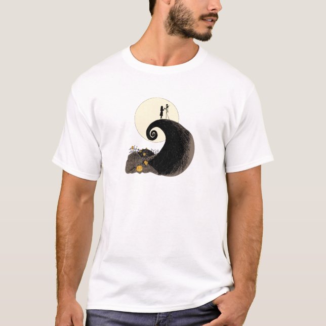 Jack and Sally | Moon Silhouette T-Shirt (Front)