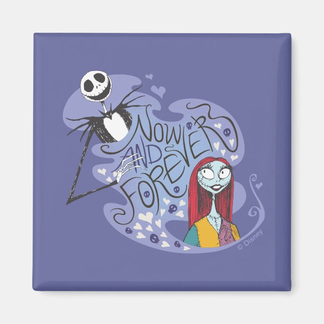Jack and Sally - Now and Forever Magnet (Front)