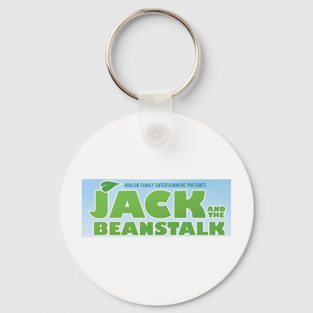 Jack and the Beanstalk logo Keychain (Front)