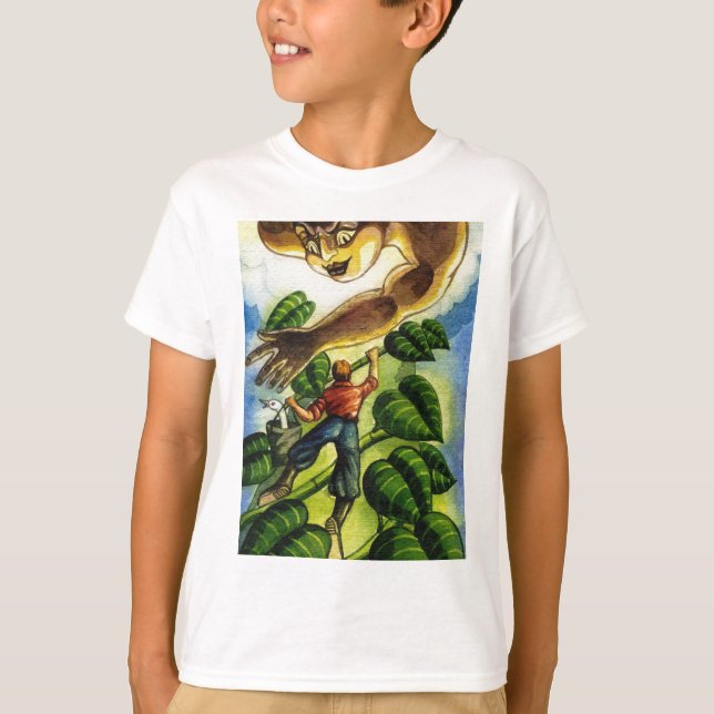 Jack And The Beanstalk T-Shirt (Front)