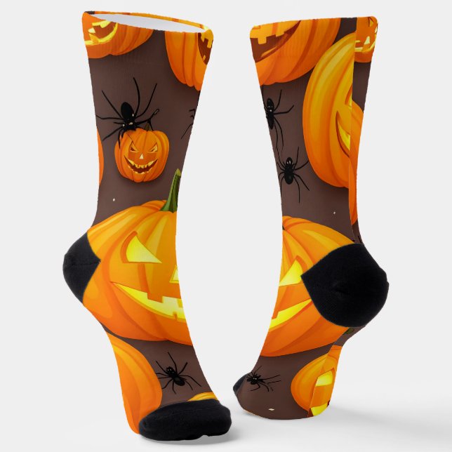 Jack and the Spiders Socks (Angled)