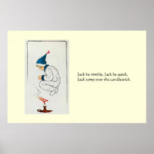 Jack be nimble, Jack be quick Poster